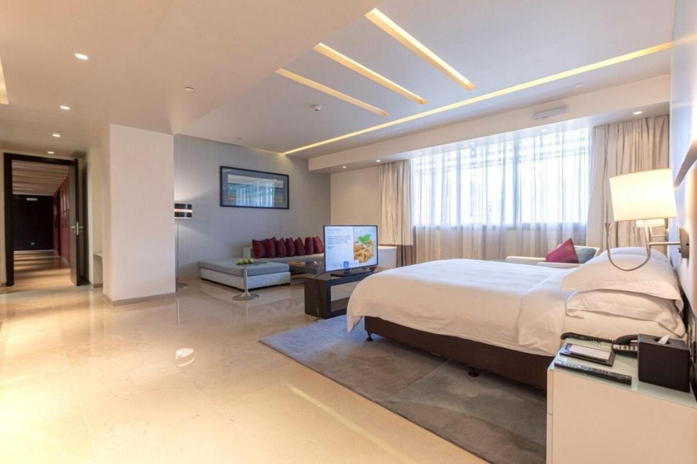 עמאן The Abdali Boulevard Hotel מראה חיצוני תמונה A suite at the hotel